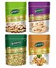 Happilo Premium Californian Almonds 200g Whole Cashews 200g Raisins 250g & Californian Walnuts Inshell 200g Combo Pack