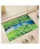 Elanza Printed Soft Memory Mat for Office/Floor/Home/Bathroom/Bedroom/Kitchen (36x58 cm) 1600 GSM Super Absorbent Anti-Skid Bath Mats (Pack of 1)