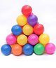 Hop N Play Crush Proof 8 cm PVC Non-Toxic & Soft Pool Balls Pack Of 30 Balls - Multicolour