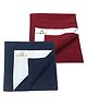 Little Boo Instadry Baby Bed Protector Sheet, Waterproof, small L 70 x B 50cm, Pack of 2 -Marron & NavyBlue