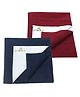 Little Boo Instadry Baby Bed Protector Sheet, Waterproof, Medium L 100 x B 70cm, Pack of 2 -Marron & NavyBlue