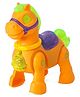  KiddyBuddy Pony walking Horse with Lights and Music -(Color May Vary)
