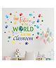 JAAMSO ROYALS Colorful Inspirational Quote & Positive Words for Kids Room Decor (30CM x 60CM)