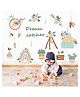 JAAMSO ROYALS Pumkins Dream Catcher PVC Vinyl Wall Stickers for Kids Room Decor (60CM x 90CM)
