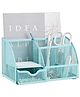 Sanjary Desk Organizer Office with 7 Compartments + Drawer/Desk Tidy Candy/Pen Holder/Multifunctional Organizer color design may vary