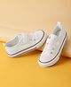TRUFFLE COLLECTION Colour Blocked Velcro Closure Sneakers - White