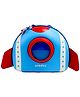 SCOOBIES Space Shuttle Bag | With Hardtop Design | Premium EVA Quality | Cutesy Rocket Zipper | Spaceship Design | Ideal for Preschoolers Height 7.8 Inches