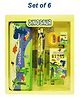 Asera Stationery Gift Pack for Kids for Birthday Return Gifts (Pack of 6) (Dino)