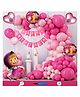 Bubble Trouble Masha Theme Birthday Decoration Items For Girls Party Decoration Kit Balloon Combo Pack Of 109 Pcs Pink Magenta