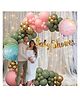 Bubble Trouble Baby Shower Balloons Banner Decoration Set of 108 Pcs Baby Shower Decorations | Baby Shower Balloons | Decoration Items for Baby Shower | Mom To Be Decoration Items Set