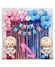 Bubble Trouble Shower Balloons Decoration Kit  Pack Of 36 Baby Shower Decoration Items | Mom To Be Decoration Items | Baby Shower Props For Photoshoot | Mom To Be Decor | Baby Shower Decorations