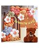 Bubble Trouble Baby Shower Decoration Items   Pack Of 66 Pcs Baby Shower Decorations Kit Mom To Be Decoration Items Set Coming Soon Banner For Photoshoot Baby Shower Banner Balloons  Multicolor