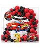 Bubble Trouble Car Theme Birthday Decorations  37 pcs Car Theme Birthday Balloons for Boys  Car Theme Decoration for 3rd Birthday  Kids Birthday Decoration Items (3rd Car Kit)