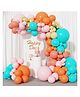 Bubble Trouble Balloons Garland Decorations Items For Wedding Decorations Happy Birthday Balloons Decorations Happy Anniversary Décor Baby Shower Decoration Kit Pack Of 77 Pcs Multicolor