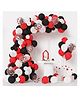 Bubble Trouble Black Red White Theme Balloons Decoration For Birthday  Baby Shower  Happy Anniversary  Wedding Decorations  Theme Balloons For Birthday Parties Decoration Pack Of 81 Pcs