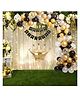 Bubble Trouble Crown Theme Decoration   86 Pcs Teen  Adult Prince/King Theme Kit With Birthday Banner  Golden Crown  65PCS Balloon  5PCS Confetti Balloon  16