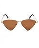 KIDSUN 100% UV Protected Trianglur Sunglasses - Brown