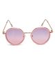 KIDSUN 100% UV Protected Round Sunglasses - Pink