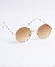 KIDSUN Ombre 100% UV Protected Round Sunglasses - Brown