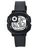 KIDSUN Camping Theme Solid Digital Watch With Silicon Straps - Black