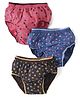 Jon Cotton Knit Bloomers with Tropical Theme Print Pack of 3 (Color May Vary)