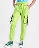 Pine Kids Knit Full Length Solid Lounge Pant - Limegreen