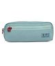 QIPS Dual Compartments Pencil Pouch- Turquoise