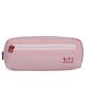 QIPS Dual Compartment Pencil Pouch- Pink