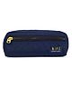 QIPS Dual Compartment Pencil Pouch- Navy Blue