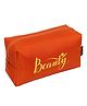 QIPS Rectangular Beauty Cosmetic Pouch - Orange