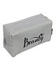 QIPS Rectangular Beauty Cosmetic Pouch - Grey