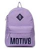 QIPS MOTIV8 Backpack- Lavender Height 15 Inches