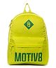QIPS MOTIV8 Backpack- Neon Green Height 15 Inches
