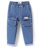 Mark & Mia Cotton Lycra Full Length Denim Jeans With Pocket Applique Detailing - Blue