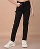 CRIMSOUNE CLUB Cotton Solid Jeans - Black