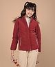 CRIMSOUNE CLUB Full Sleeves Solid Jacket - Red