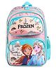 Disney Frozen School backpack with Front Pocket Pink and Sky Blue (Age - 10 to 12 Years) - 18 inches
