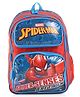 Spider Man School backpack with Front Pocket Red and Blue - 16 inches