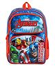 Avengers School Backpack with Front Pocket Blue and Red - 14 inches
