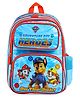 Paw Patrol Heroes School backpack with Front Pocket Sky Blue - 14 inches