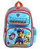 Paw Patrol Heroes School backpack with Front Pocket Sky Blue - 16 inches