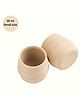 Bibado Anti-Slip Silicone Open Drinking Cup for babies - Sippit Mug - Brown (Pack of 2)