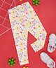 Pantaloons Junior Floral Printed Leggings - Multi Colour