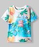 OLLINGTON ST. 100% Cotton Tie & Dye Printed T-Shirt - Multicolor