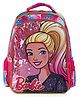 Barbie Premium  Printed School Bag Pink - Height 14 Inches