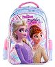 Disney Frozen Premium School Backpack Sky Blue and Pink - 16 inches