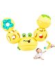 Azhari Shaker Rattle Crab Shape Baby Teethers, Hand Catching Balls Rattle Sensory  Developmental Newborn Baby Toys Color & Design May Vary