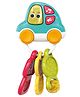 Azhari Car Keychain Toy With Lights And Soothing Music  Fun Educational Musical Toys For Kids Color & Design May Vary