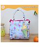 Rosada Ice-cream Multipurpose Trendy Tote Hand Sling Bag | Lunch Tiffin Bag | Waterproof Stylish Bag for Outing Activity Picnic Travel for Kids Boy Girl and Baby with Toy Hanging  Small (20x20 Cm)