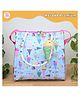 Rosada Ice-cream Multipurpose Tiffin Bag | Waterproof Stylish Bag for Outing Activity Picnic Travel for Kids Boy Girl Mom and Baby with Toy Hanging -Large (33x33 cm)